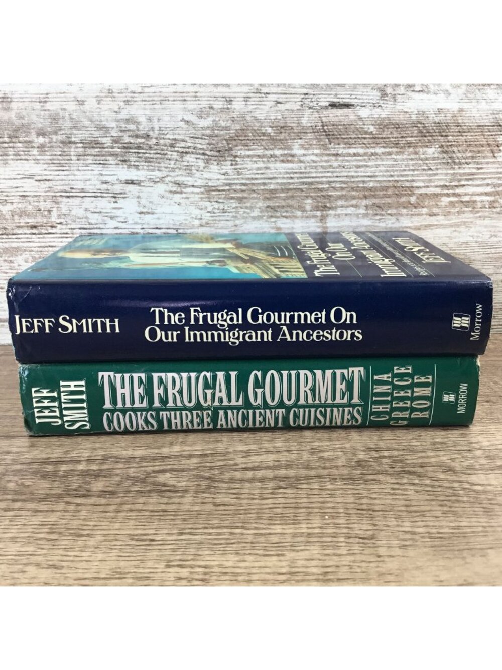 The Frugal Gourmet Cookbook Set By Jeff Smith Hardcover Morrow